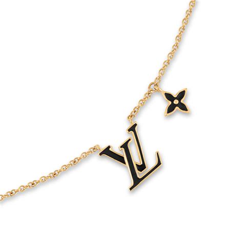 Collier LV Iconic Enamel S00 .